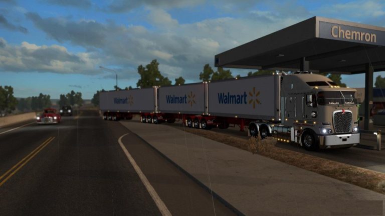 AUSSIE B-TRIPLE TRAILER MOD V1.0 ATS - ATS Mod | American Truck ...